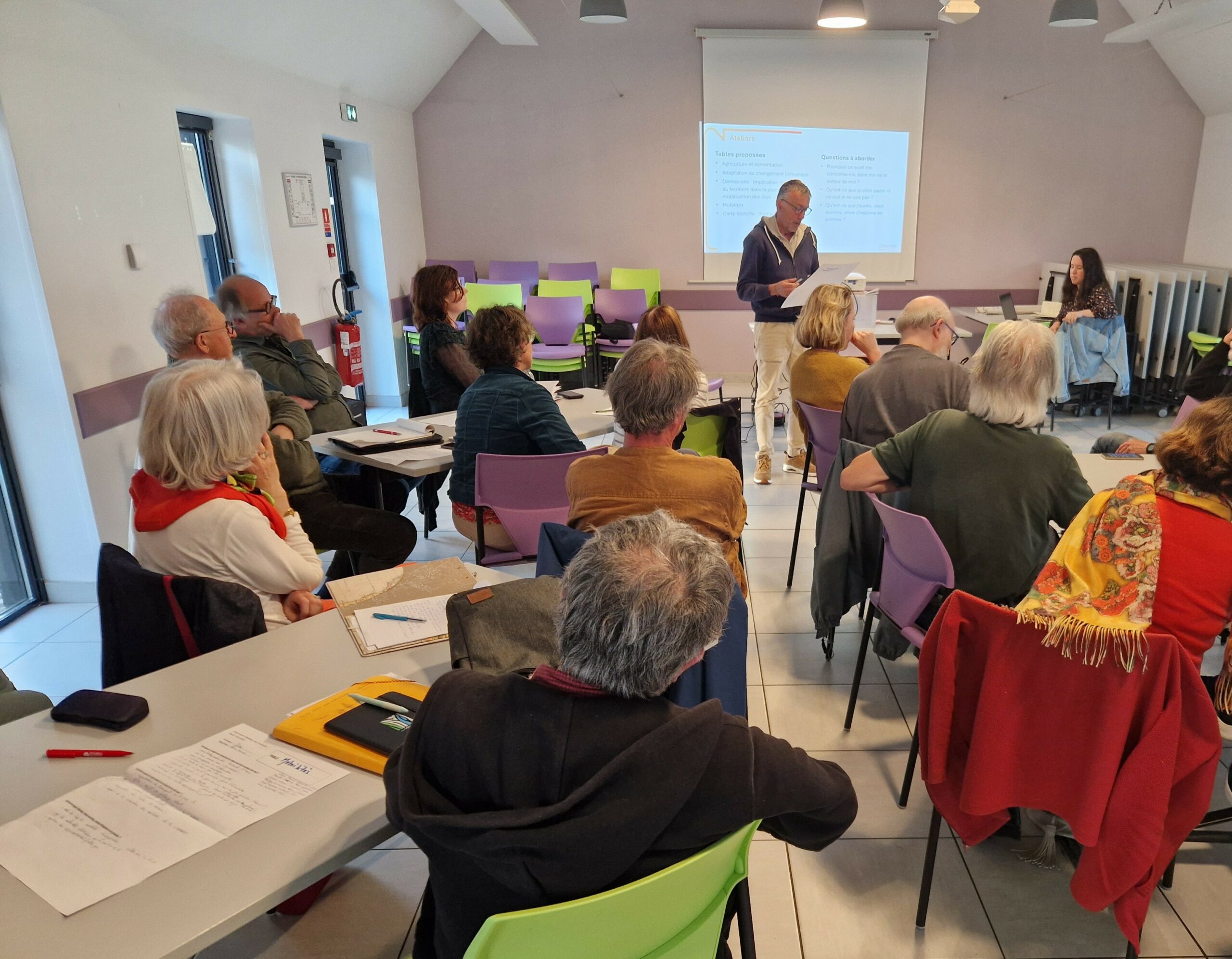 Réunion adhérents et sympathisants