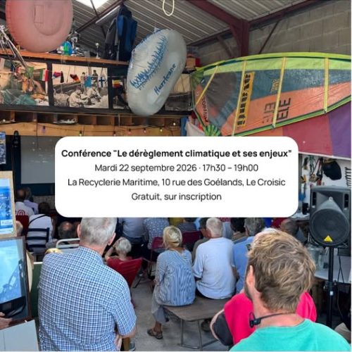 Conférence dérèglement climatique La recyclerie maritime